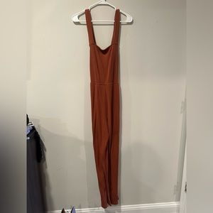 Urban Outfitters Burnt Orange Jumpsuit